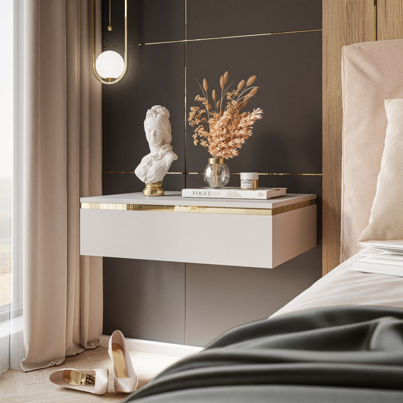 Andrieka Bedside Wood Table
