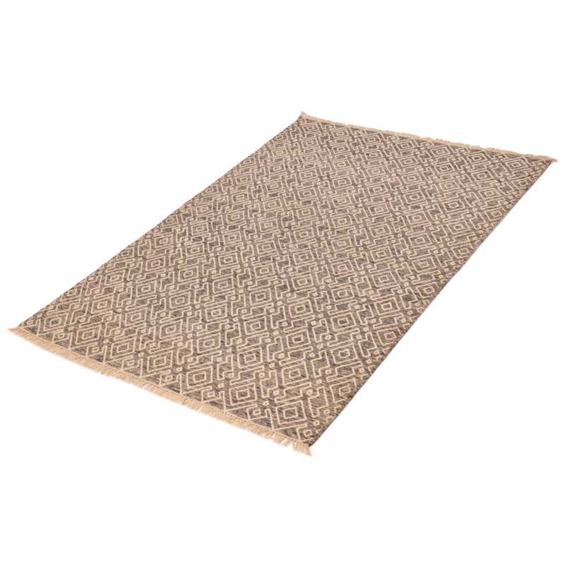 Marrakech Grey Kilim 5'6" x 7'10"