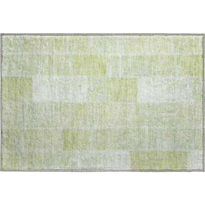 Premium Machine Washable Cerrito Aloe Rug