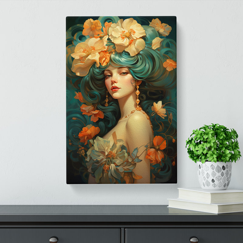 Floral No.2 - Print, 50cm H x 35cm W x 3cm D