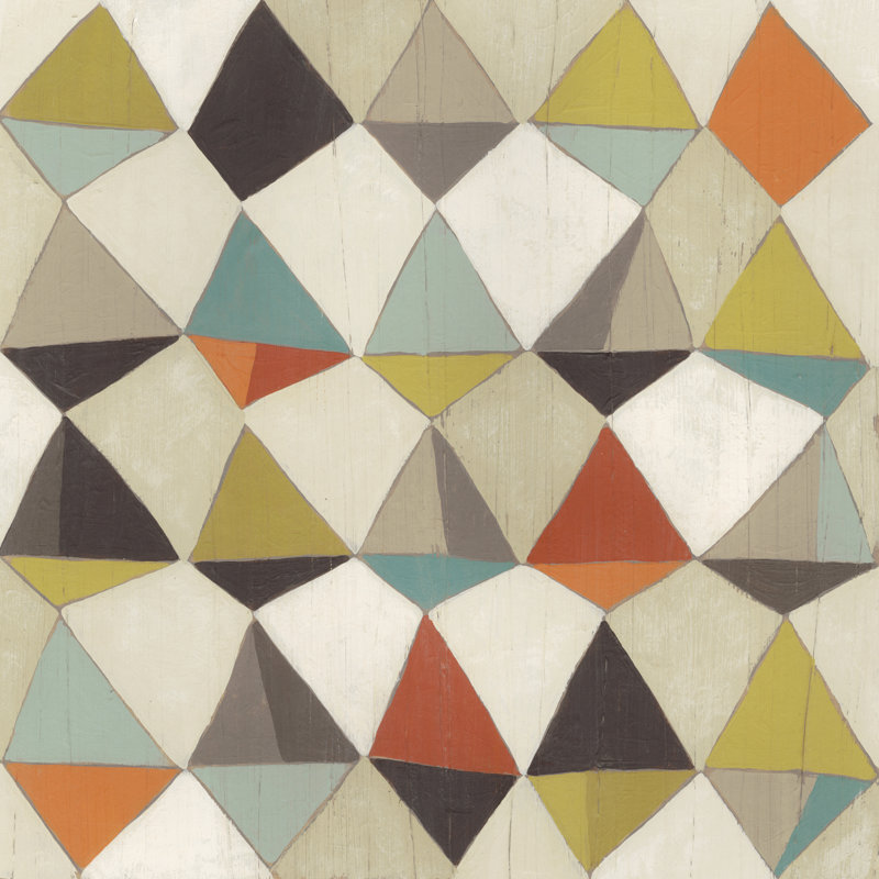 Motif ondulé II, H 12 po x l 12 po x P 1,25 po