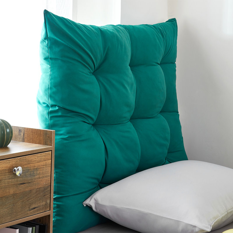 Rainha - Coussin de dossier capitonné Puffy, Vert