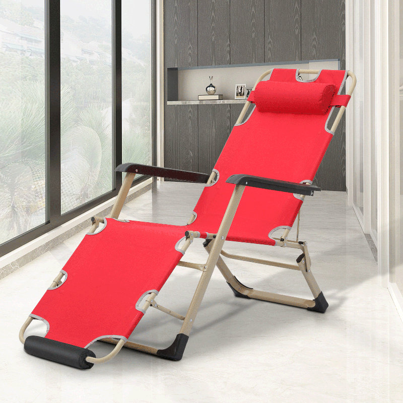 Chaise de plage Linntown, Rouge