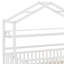 Lit maison avec lit gigogne et tablette-111402899-111402898