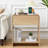 End Table With Storage And Charging Station-275892054