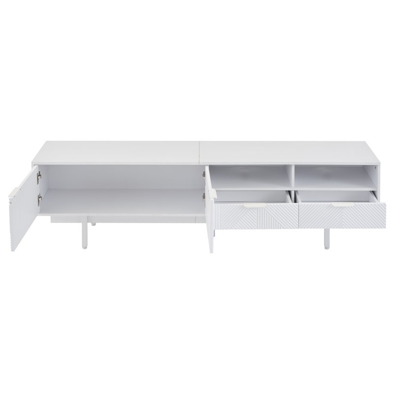 Unfinished TV Stand for TVs up to 88"