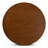 Luma 5-Pc Dining Set in Transitional Walnut Finished, 37.4'' H X 17.9'' W X 19.9'' D-702255189-702255194