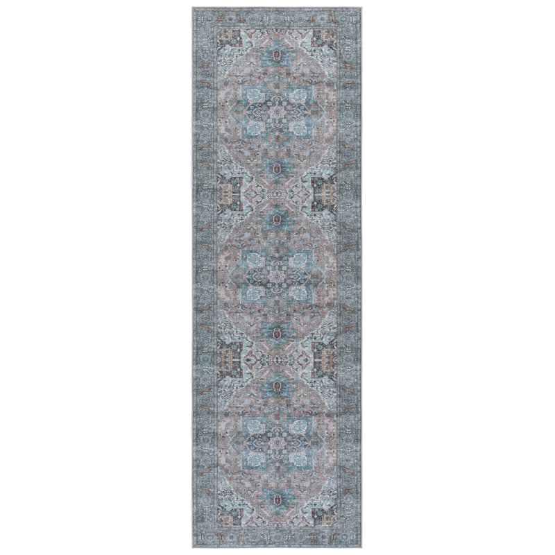 Tucson 239 Performance Machine Washable Oriental Rug, Runner 2'6" x 8'