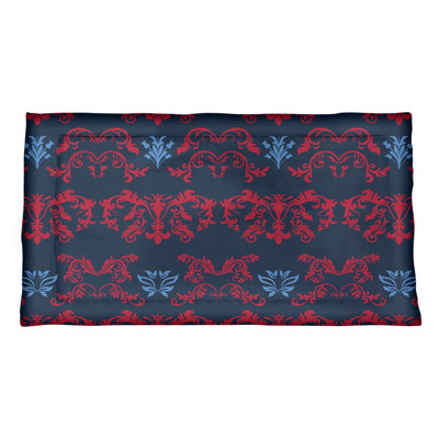 Football Baroque Pattern Pillow Sham