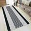 Non-Slip Grey Indoor Area Rug – Washable Large & Small Door Mat, Hallway, Bedroom & Kitchen Floor Mat-1951123805