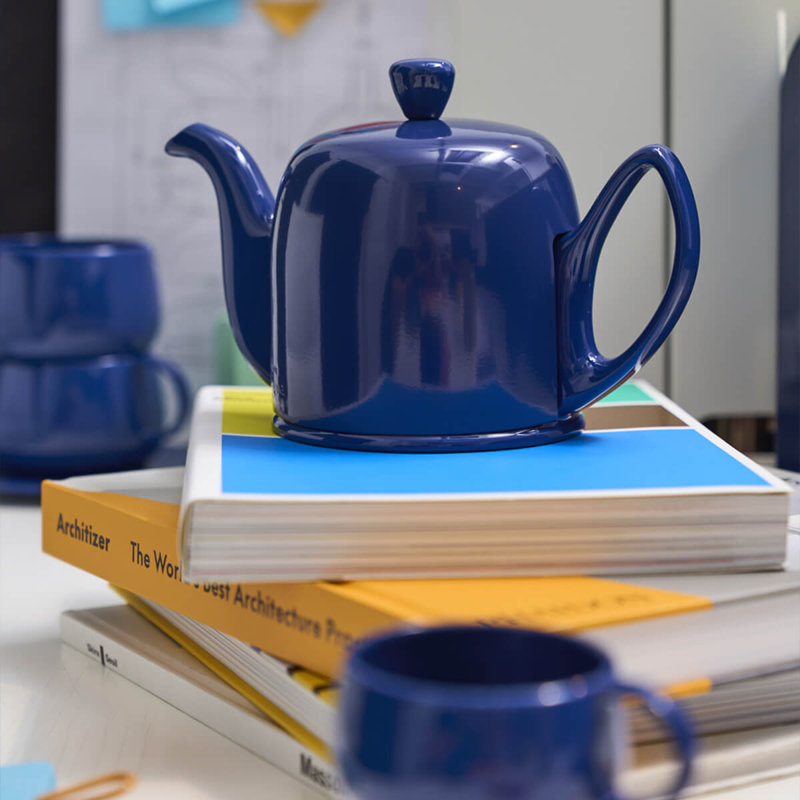 Salam Monochrome Teapot Set Teapot, Gourmet Blue