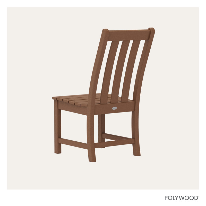 Chaise d'appoint POLYWOOD Vineyard, Teck