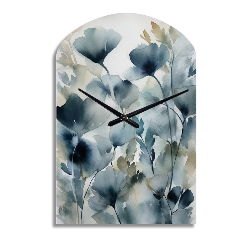 Horloge murale asymétrique Bowersox, Médium