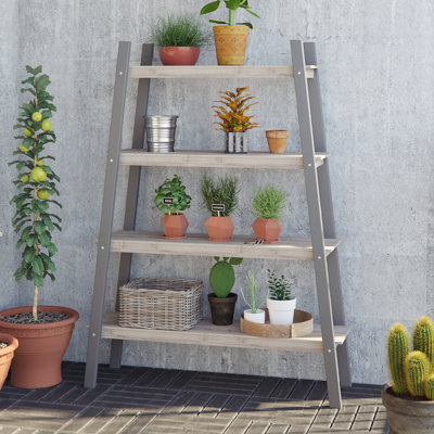 Lillie Solid Wood Plant Stand Tier