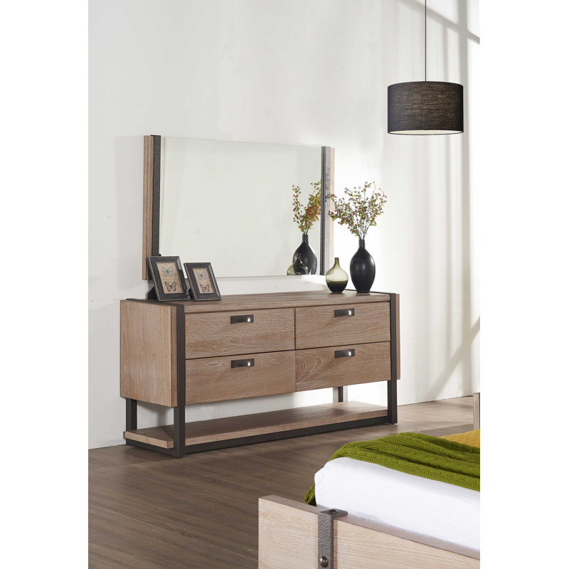Miroir biseauté pour commode Aoto