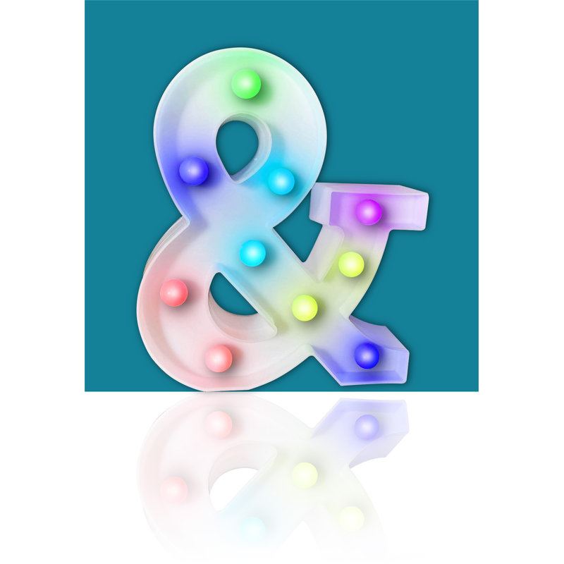 Charika 22 cm H LED Sign