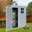 5X3ft Resin Outdoor Storage Shed Kit-Perfect To Store Patio Furniture-126590458