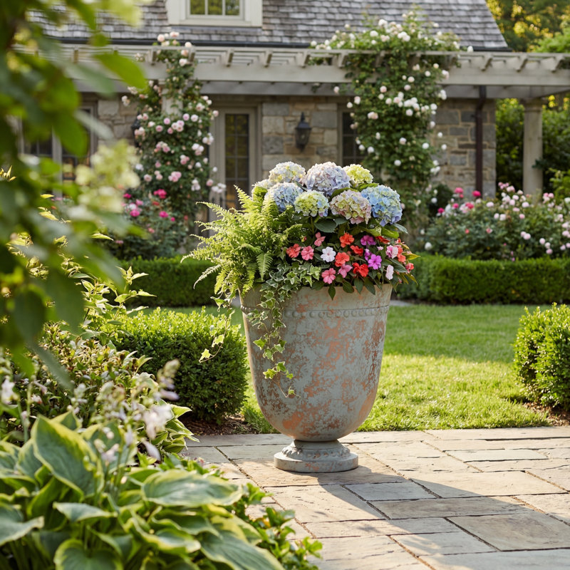 Pot de fleurs urne Renzo Classic Traditional