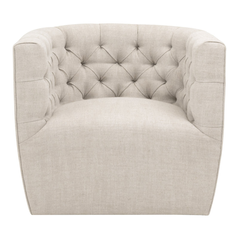 Fauteuil club pivotant Marcel
