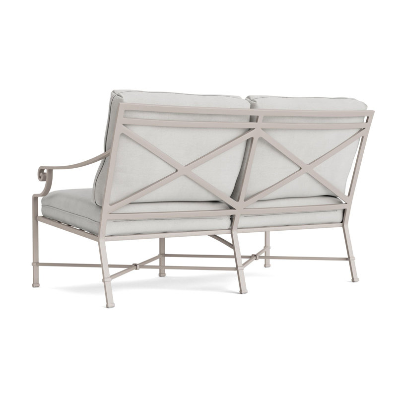 Venetian Outdoor 2 - Seat Loveseat, Fusion Dove, Dove