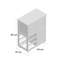 Rainer Kitchen Cart-110600874