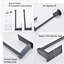 2-piece Under Cabinet Wall-mount Paper Towel Holder