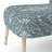 Grey Damask - Upholstered Patterned Accent Side Chair