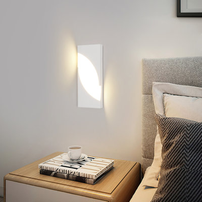 Denitta Acrylic LED Flush Mounted Sconce