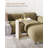 Heleana C-Shaped End Table for Couch, Sofa Side Table Living Room-1698552369