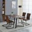 Modern Upholstered Armless Dining Chair-1533459151