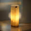 Lampe impériale onyx beige champagne
