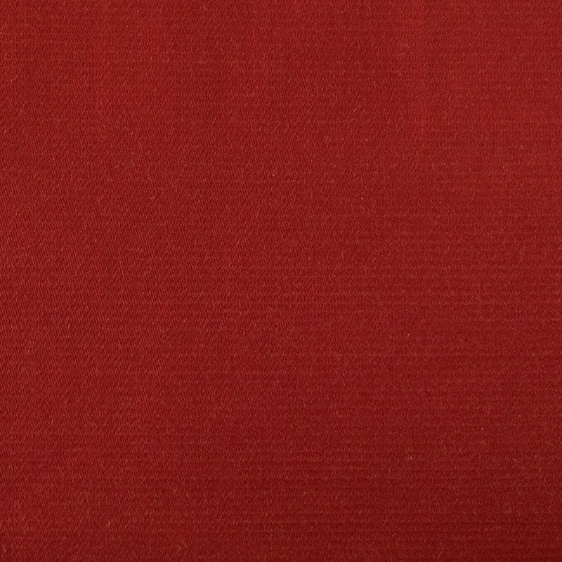 Tissu de salon | Mélange de coton satiné brillant | Couleur rouge, Rouge