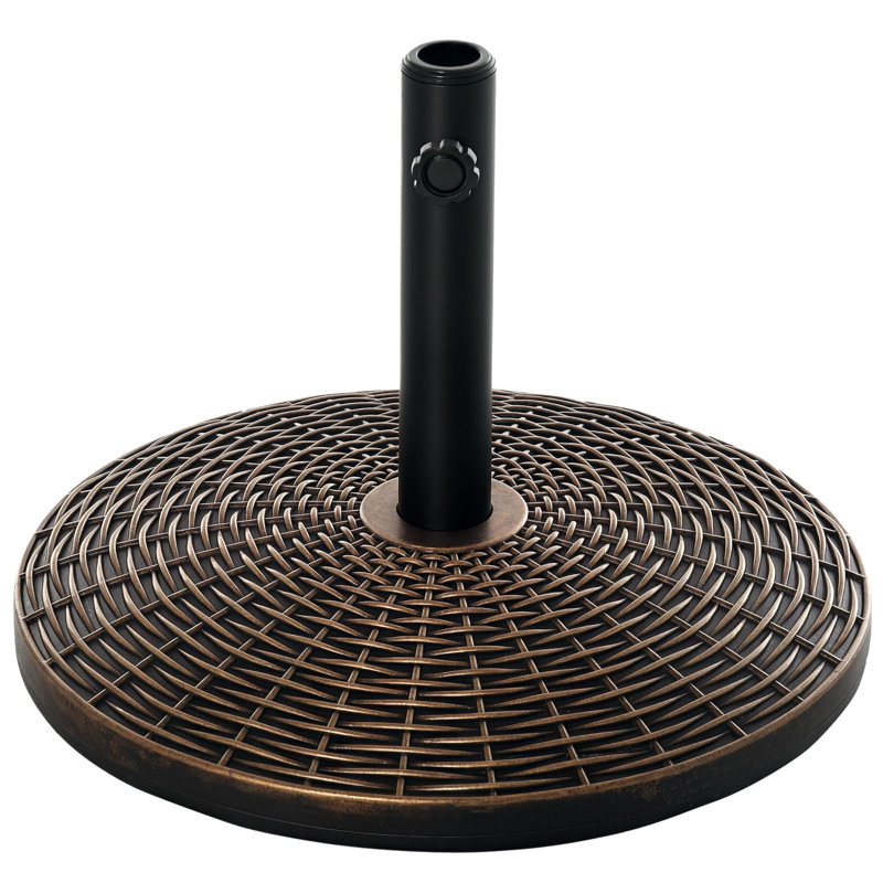 Round Cement Parasol Base
