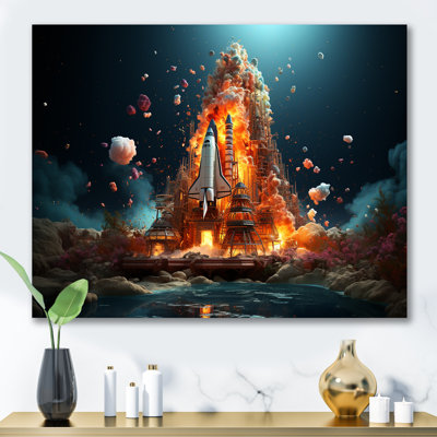 " Blastoff Space Shuttle Launch I "