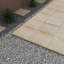 Merden 24 in. x 24 in. x 1.18 in. Matte Porcelain Stone Look Paver (8 sq. ft./unit, 2 Pieces)-1860137946