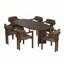 Ensemble de table et chaises de salle à manger-1450570841-1450570840