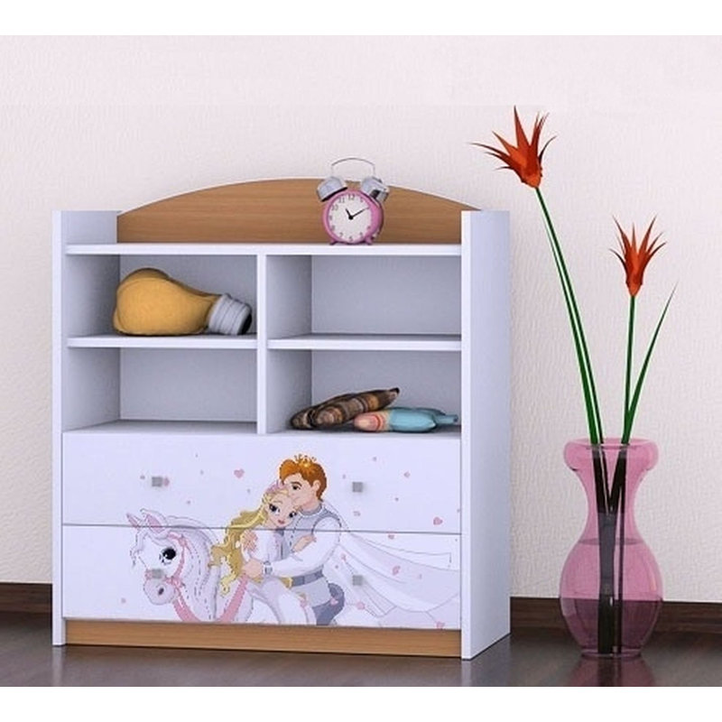 Viviana 96cm H X 86cm W Kids Cube, Natural