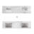 Angela 84" Double Bathroom Vanity Set-217019824