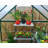 Palram - Canopia Hybrid 6' W X 8' D Greenhouse Walk-In Hobby Polycarbonate Aluminum Frame Greenhouse Kit With Roof Vent - Silver-120147055-53854493