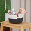 Panier décoratif 100% jute