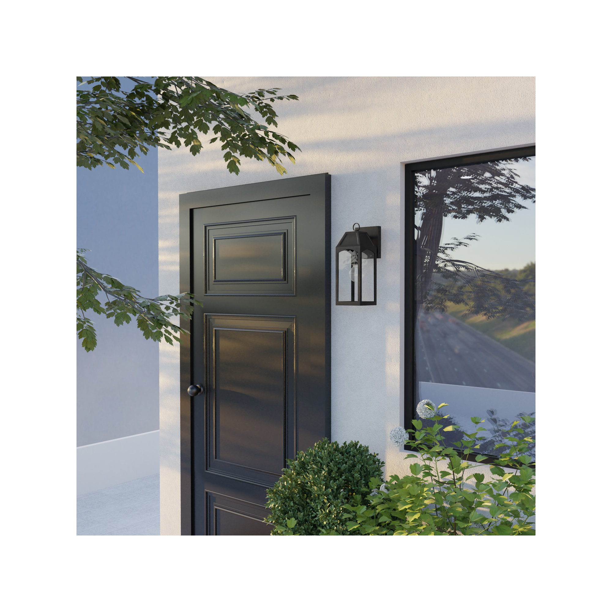 Livingston Single Light Outdoor Wall Light