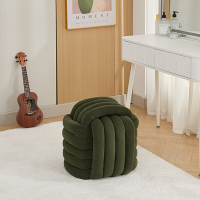 Repose-pieds en chenille