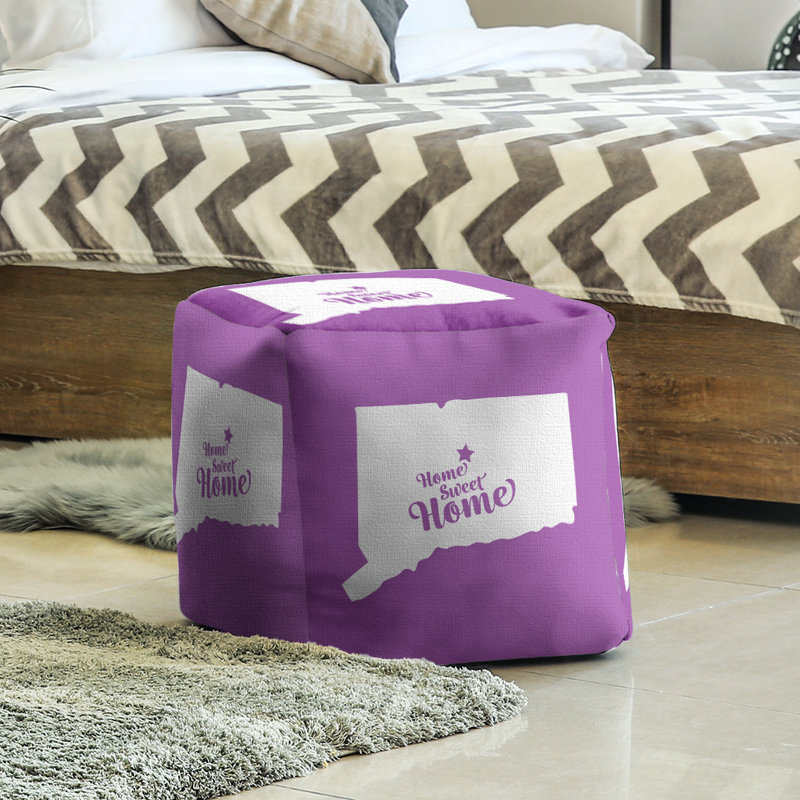 Repose-pieds à cubes hartford the home, Violet