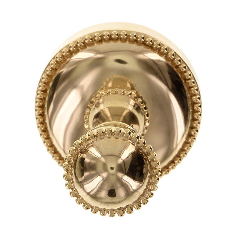 Sanzio Robe Hook, Polished Gold