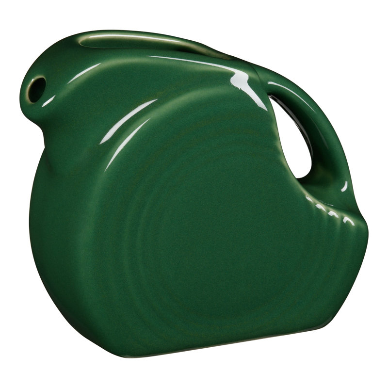 Fiesta 5 OZ Mini Disk Pitcher, Jade