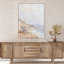 Hazy Beach Print by Petals Paragon