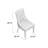 Baek Jane Acrylic Leg Dining Chair-23690563