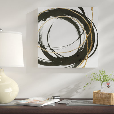 «Gilded Enso II», reproduction d'impression sur toile