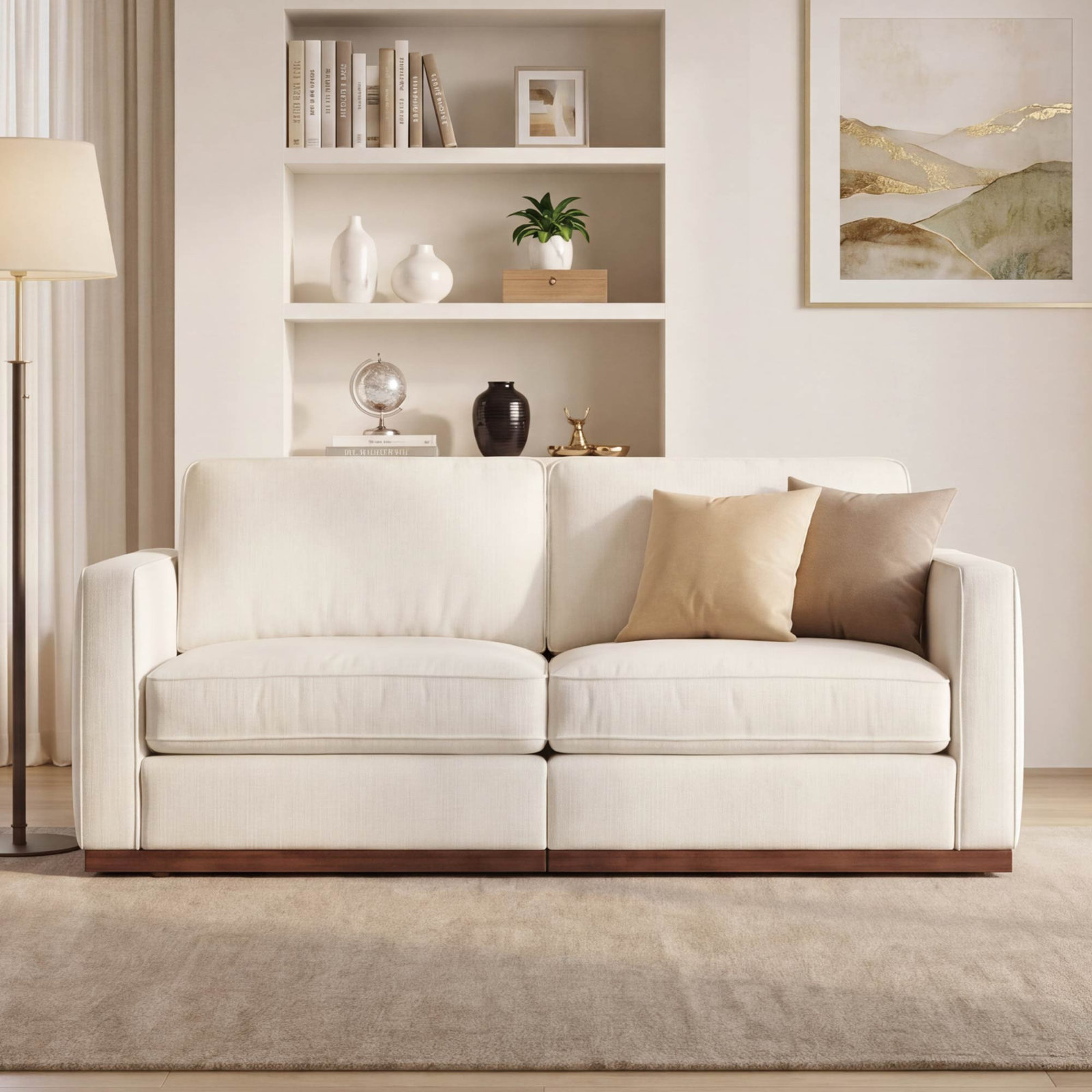 Bobbi 66" Modular Loveseat