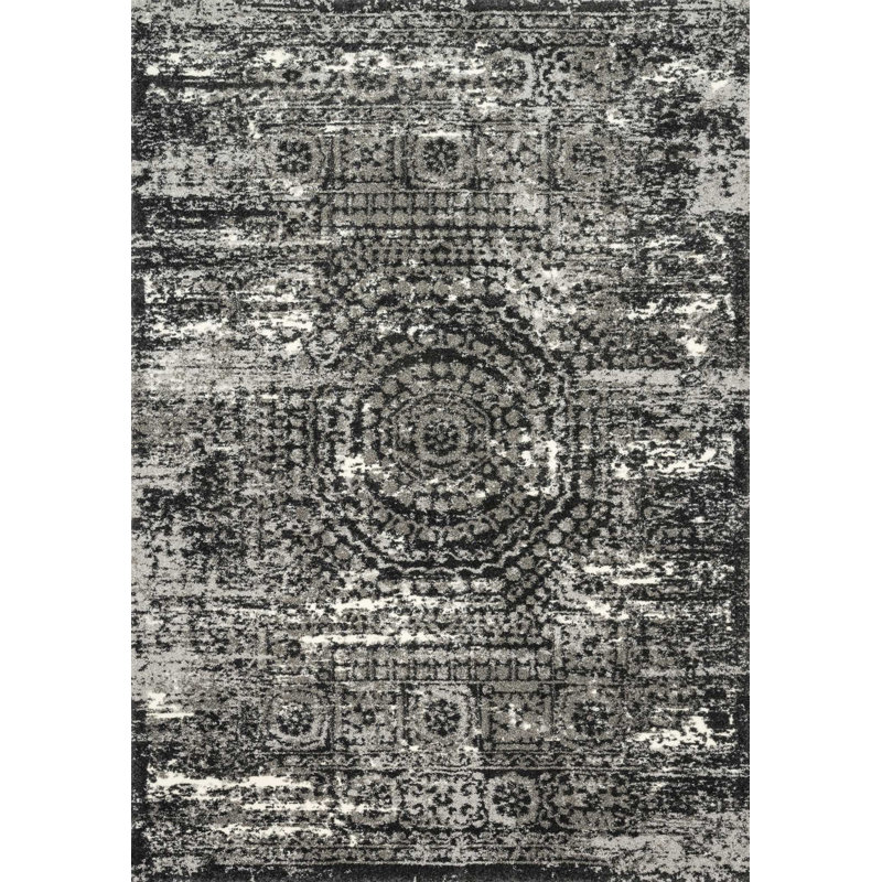 Abbie Oriental Indoor Rug, Rectangle 3'10" x 5'7"